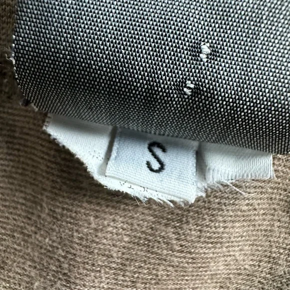 Lilith Brown Cocoon Midi Skirt Lagenlook European Minimalist Art to Wear S - Picture 4 of 7